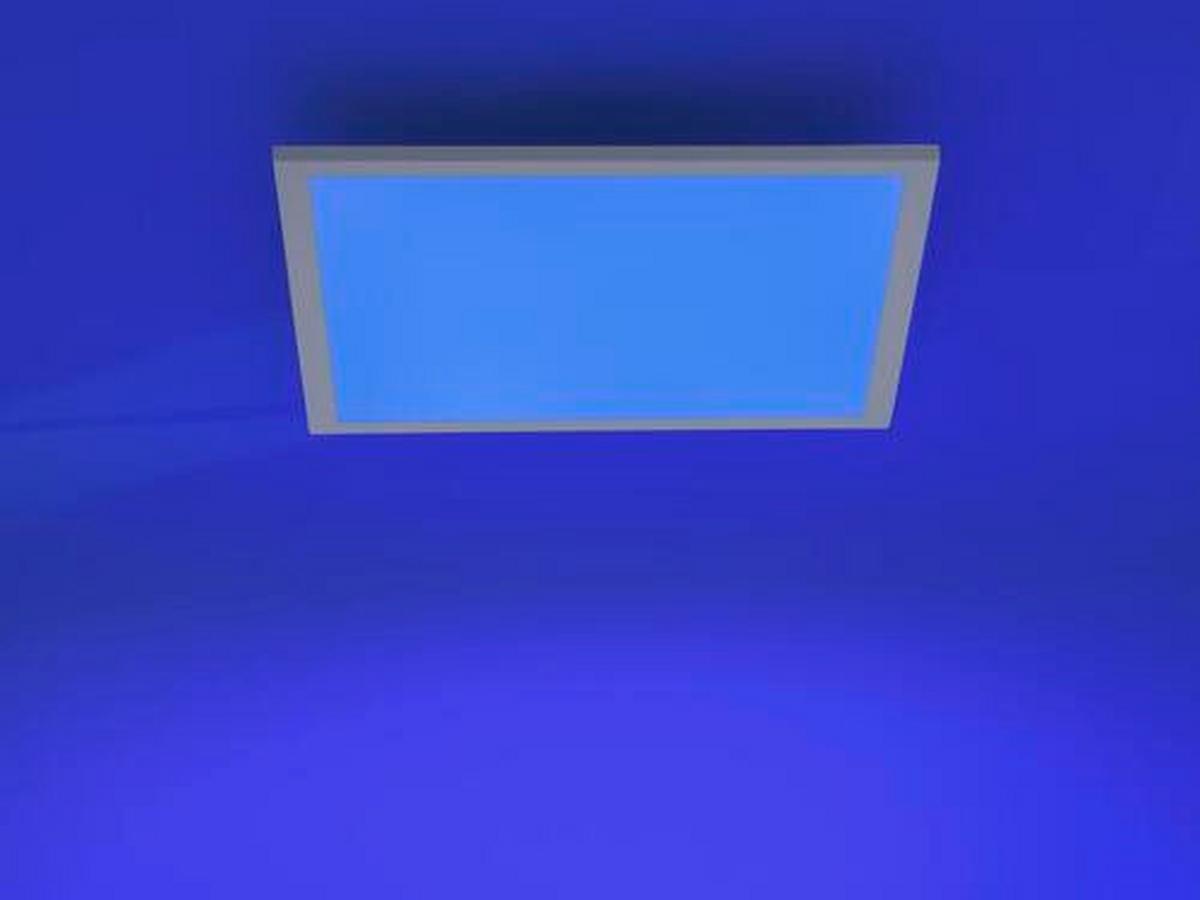 LED-Deckenleuchte Lolasmart max. 24 Watt - Weiß, MODERN, Kunststoff/Metall (45/45/5,6cm)