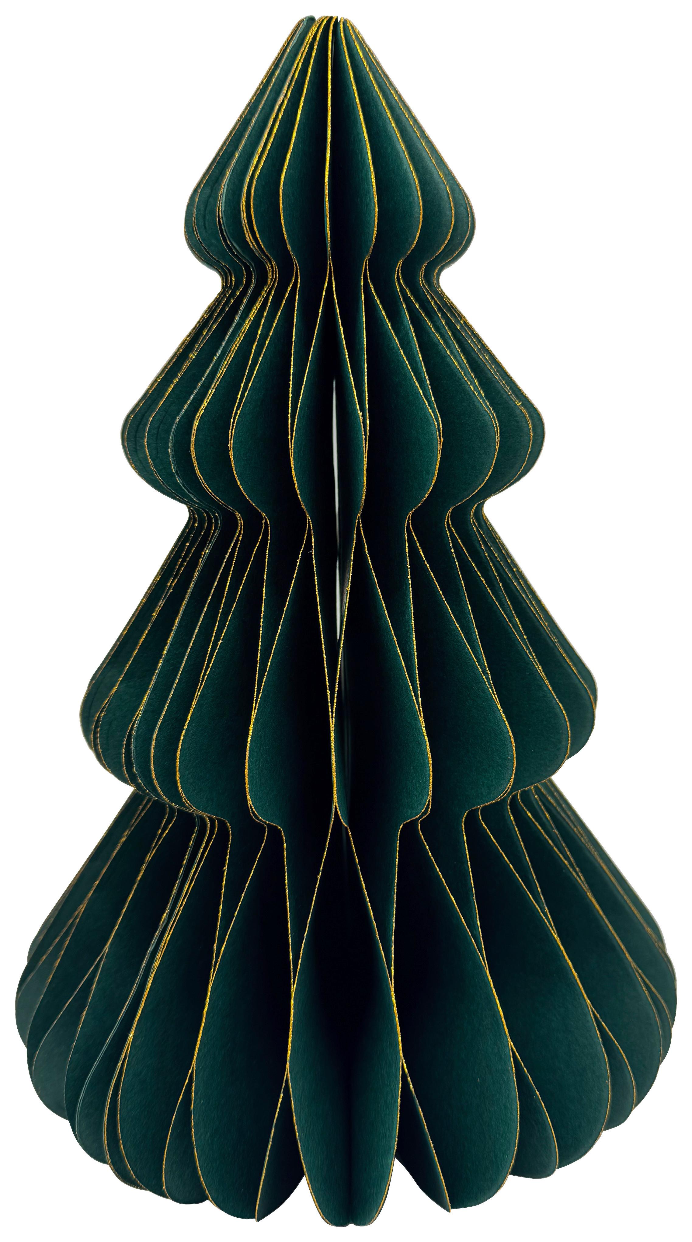 Okrasno Drevo Bella - zelena, Konvencionalno, papir (12/25cm) - Mömax