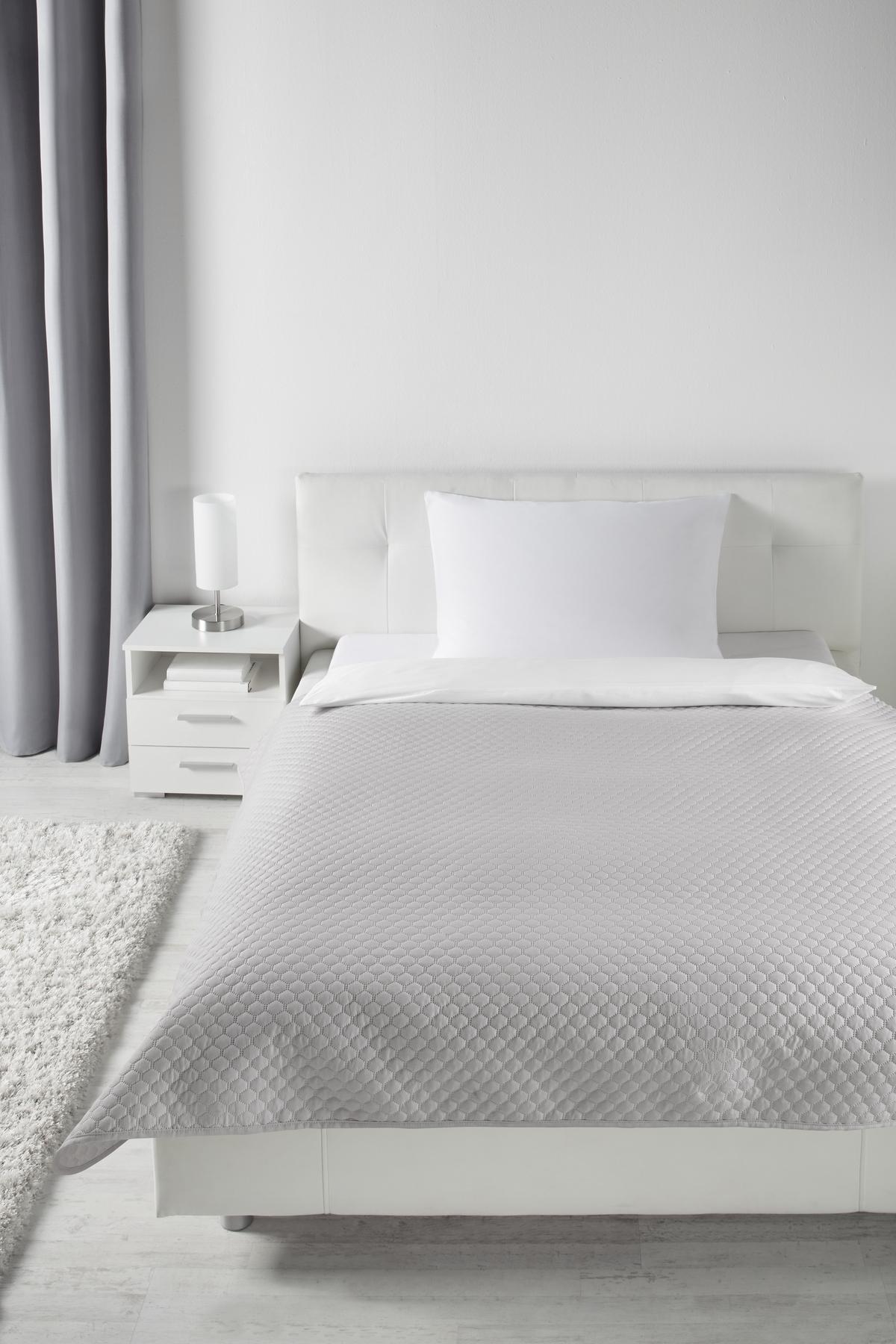 Pregrinjalo Grazyna-Ext- - temno siva, tekstil (230/230cm) - Modern Living