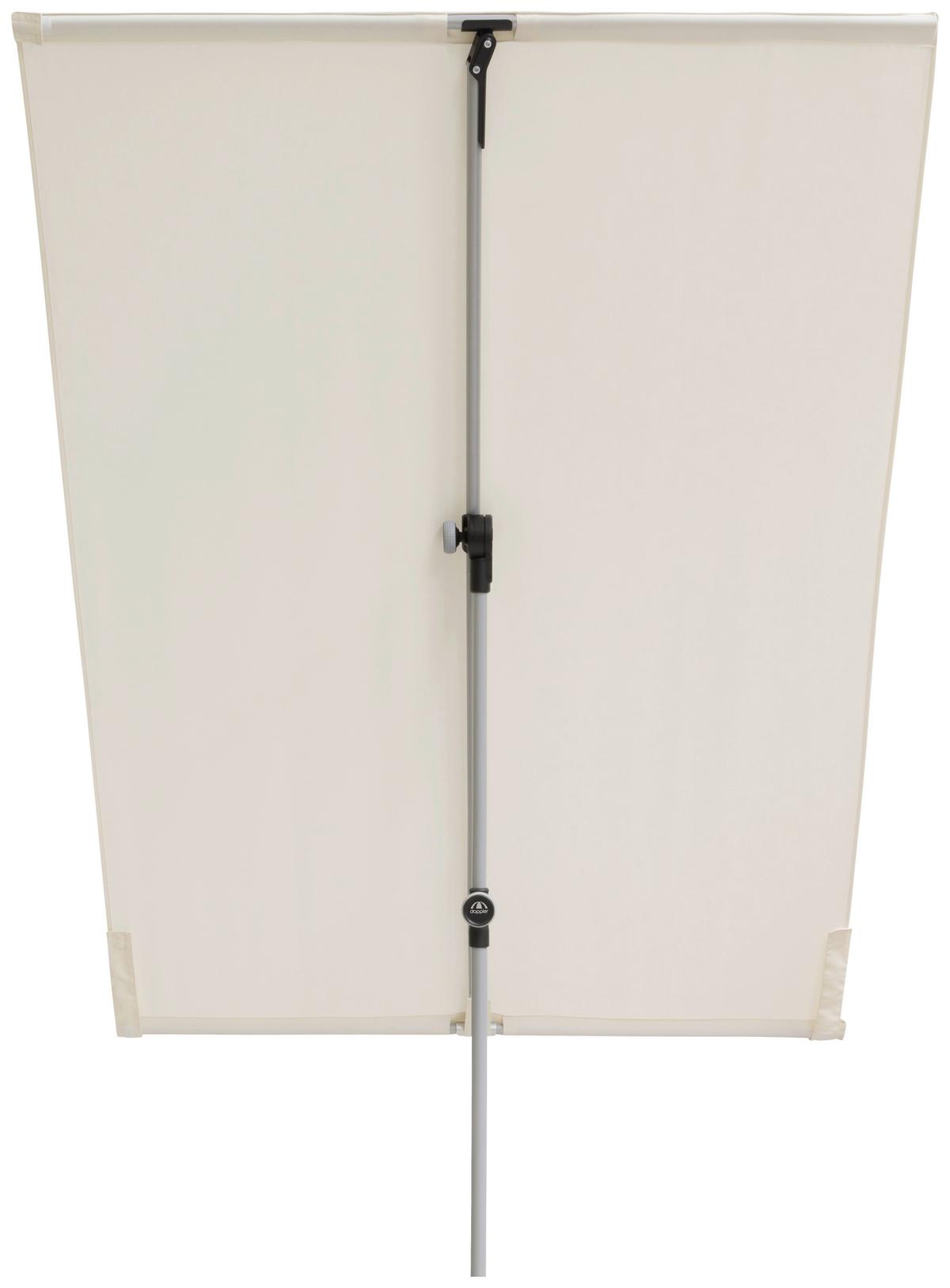 Sonnenschirm Active Balkonblende Naturfarben - Alufarben/Naturfarben, Design, Textil/Metall (180/130cm) - Doppler