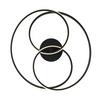 LED-TAKLAMPA MOFER - svart, Modern, metall/plast (51/49/14cm) - Premium Living