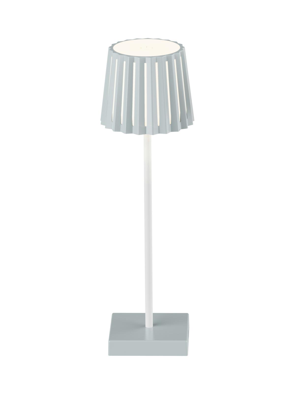 Lampă de exterior Plisi - verde salvie/alb, Modern, plastic/metal (10/28cm) - Mömax