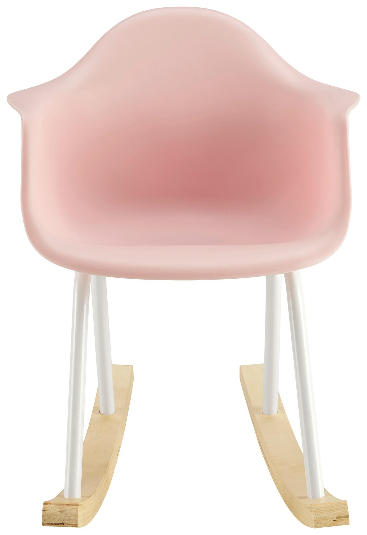 Kinderstuhl Bobby Rosa Kunststoff - Rosa, MODERN, Holz/Kunststoff (41,5/60/54cm) - Bessagi Kids