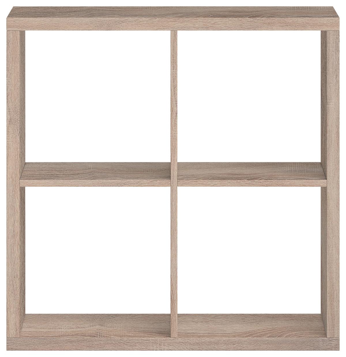 REGAŁ DZIAŁOWY STYLE - kolor dębu sonoma, Design, materiał drewnopochodny (77/77/38cm)
