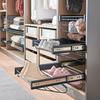 RANGE-CHAUSSURES UNIT -BASED- - anthracite, MODERN, métal (37/14/46,2cm) - Based