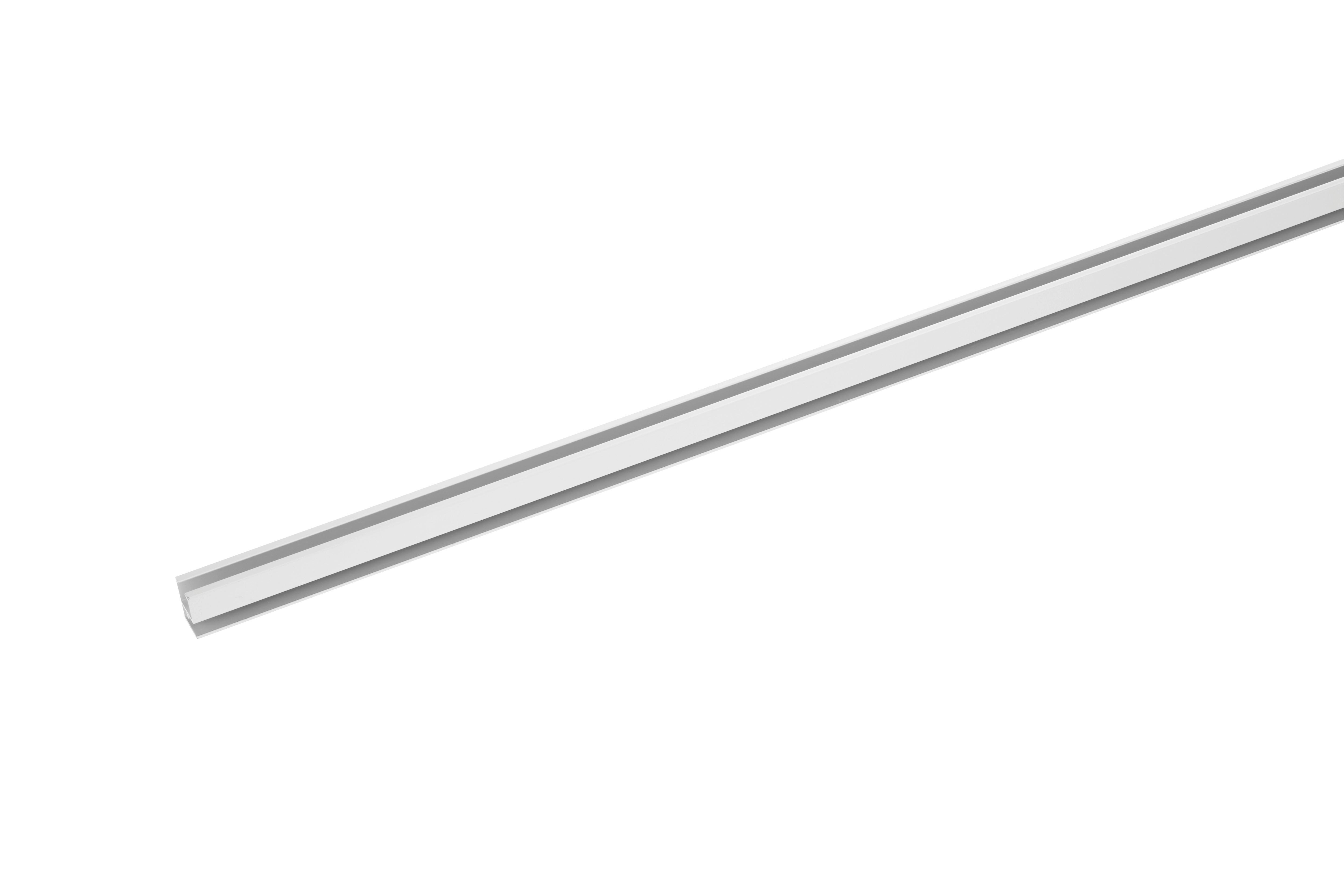 Vorhangschiene Style Alufarben - Alufarben, Metall (240cm) - Premium Living