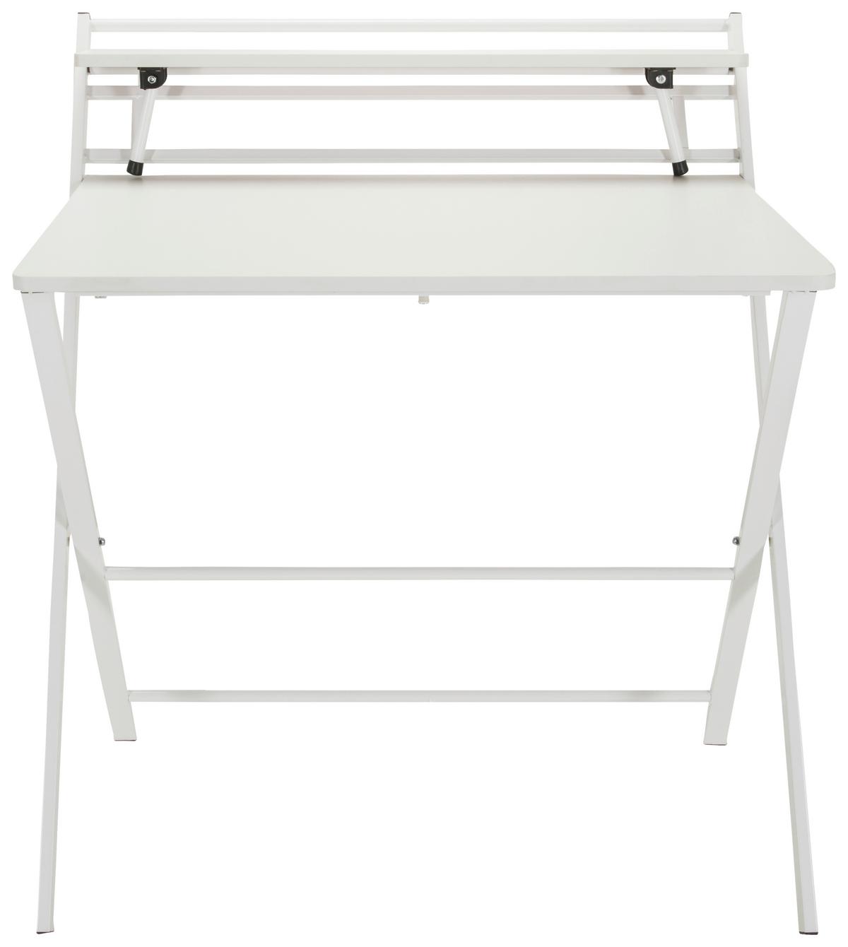 Pisalna Miza Easy Clap, Bela - bela, Basics, kovina/leseni material (84/60/92cm) - MID.YOU