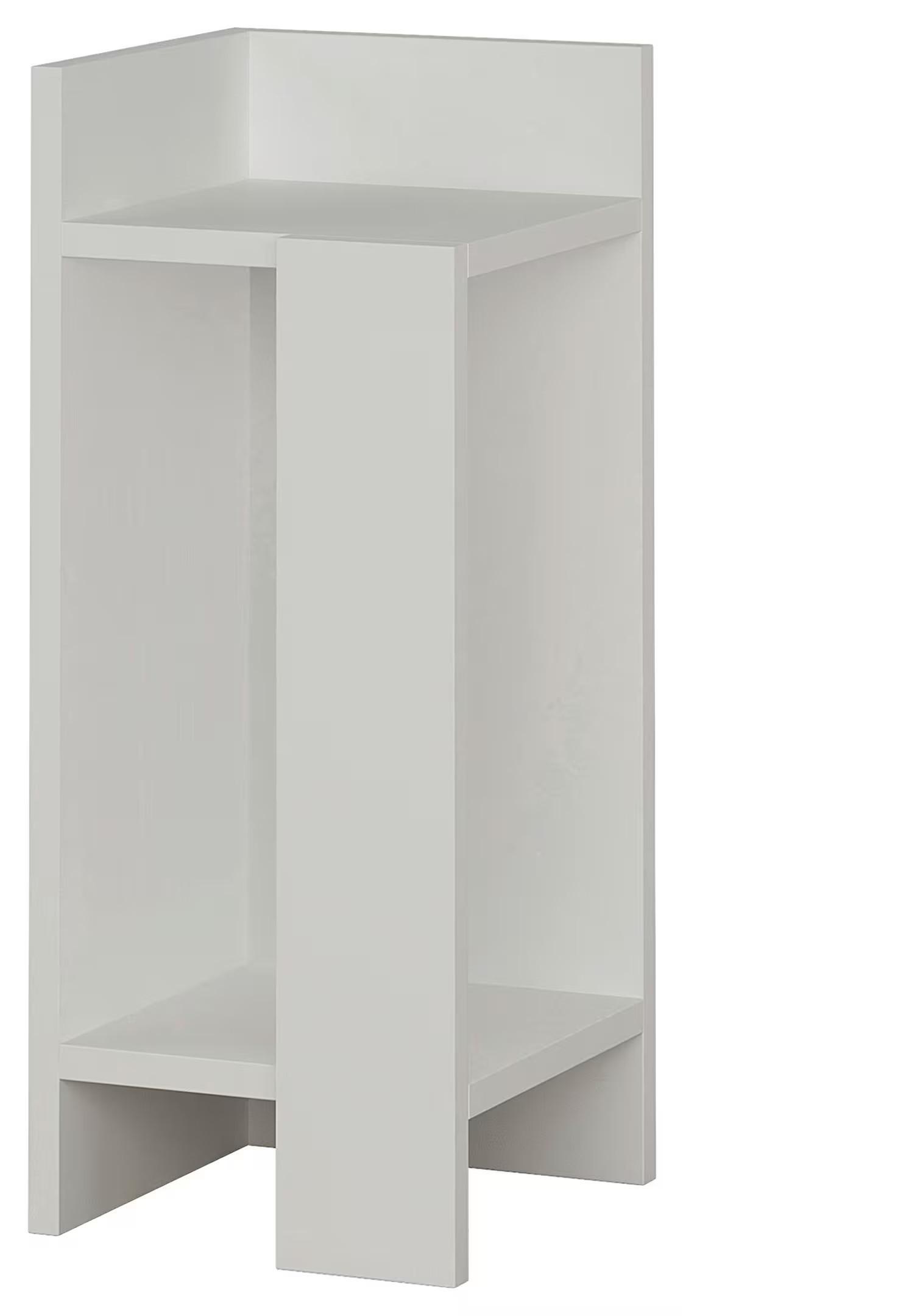 Nočna Omarica Elos - bela, Design, leseni material (27/60/25cm) - Livetastic