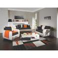 Dvosjed Sofa Faro - boje blata/boje kroma, KONVENTIONELL, tekstil/drvo (150/90/92cm)