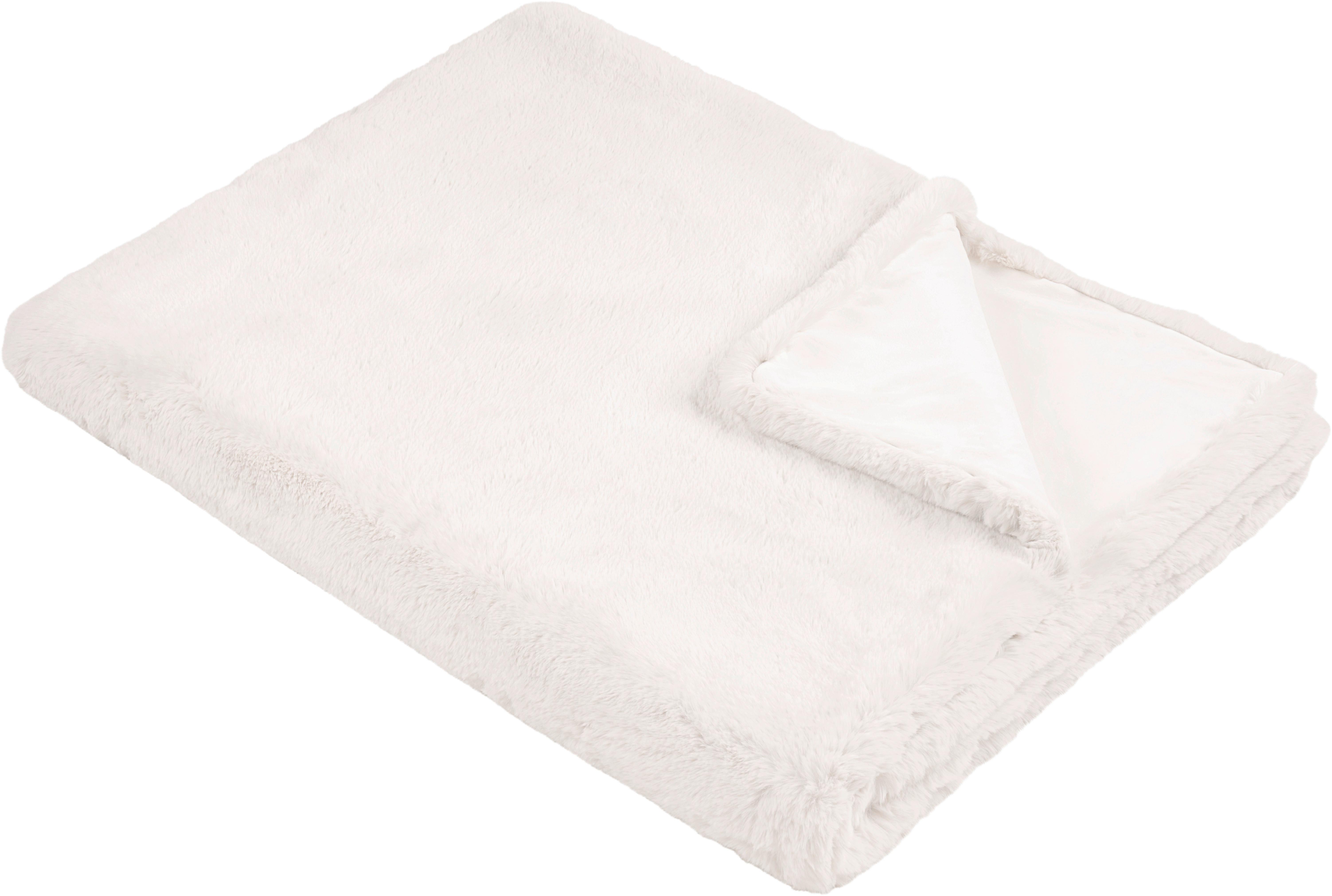 KOC FUTRZANY SECCO - biały, Basics, tkanina (150/200cm) - Dieter Knoll