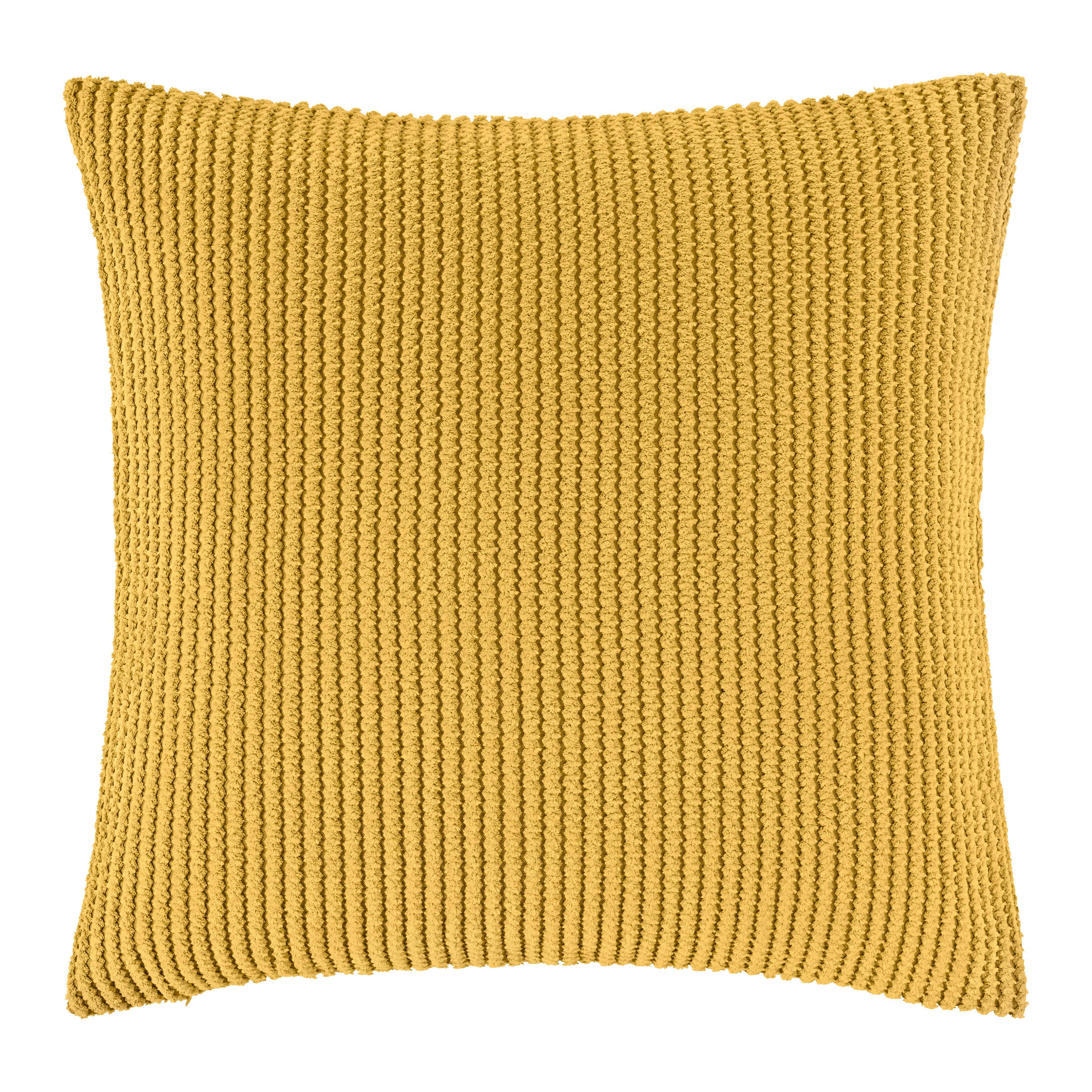 Kissenhülle Maxima Gelb ca. 40x40cm - Gelb, KONVENTIONELL, Textil (40/40cm) - Mömax