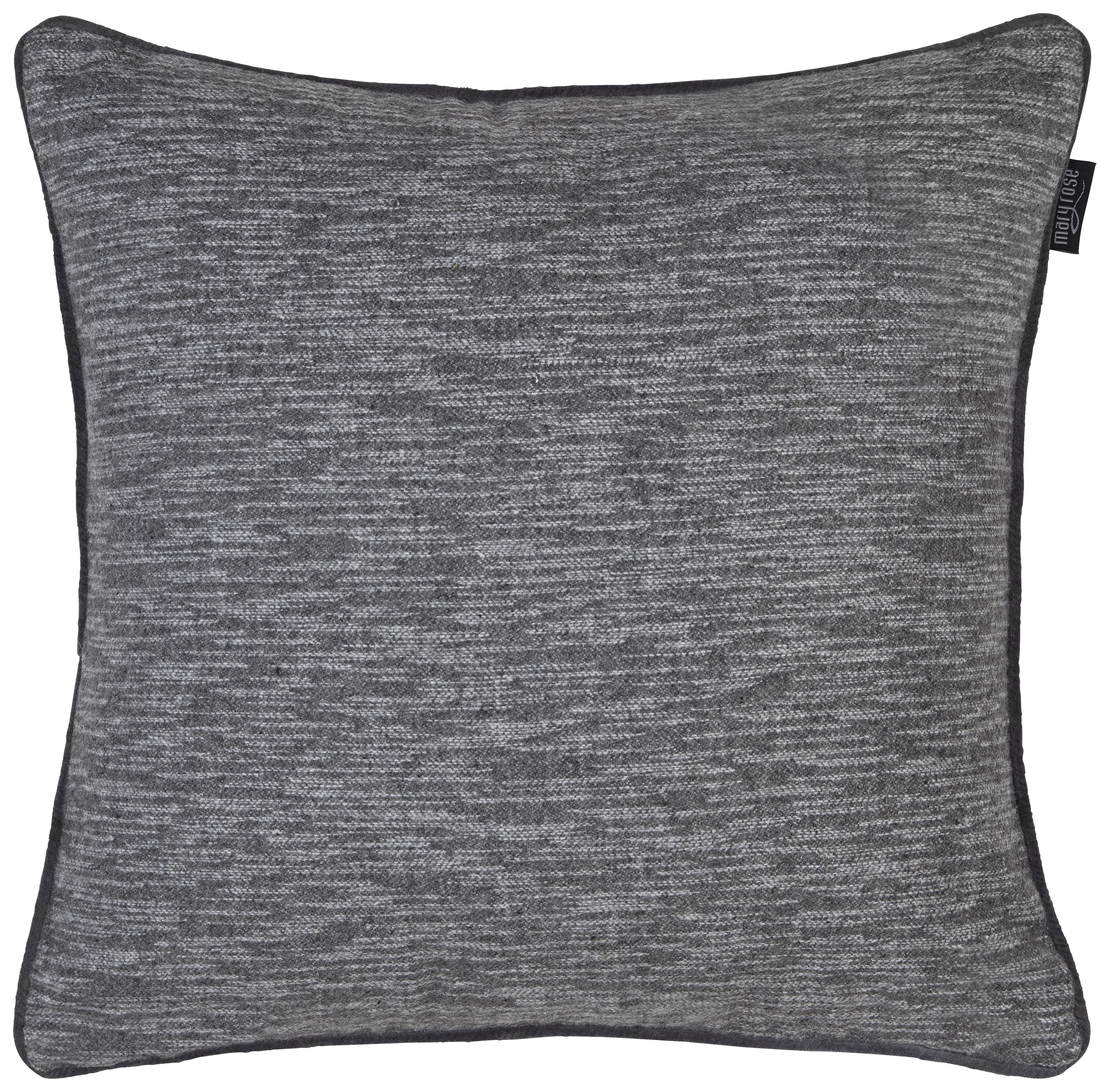 Zierkissen Sorelle Grau ca. 45x45cm - Grau, MODERN, Textil (45/45cm) - Mary's