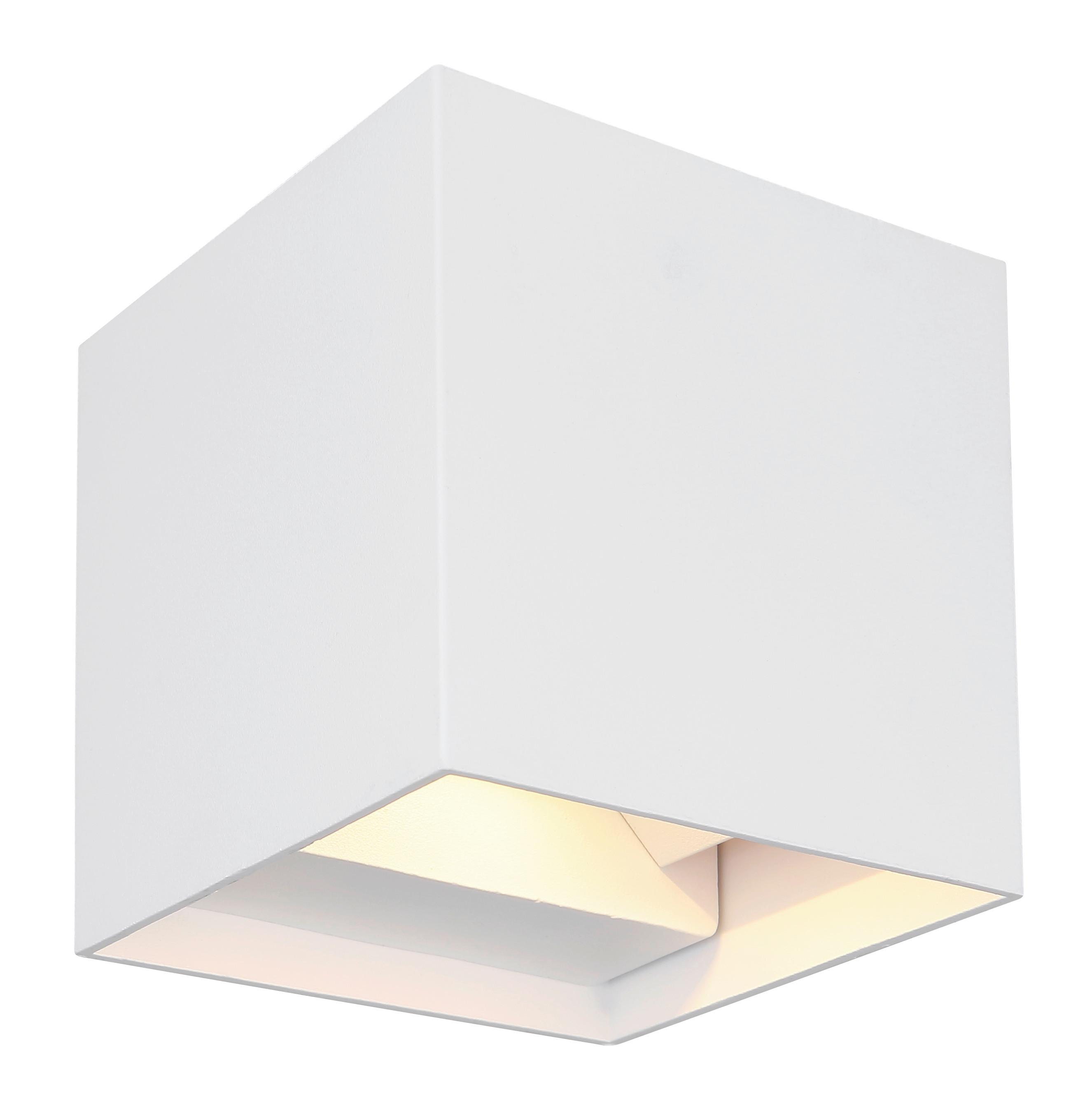 LED-Außenleuchte Veronika max. 3 Watt - Weiß, Basics, Metall (10/10/10cm)