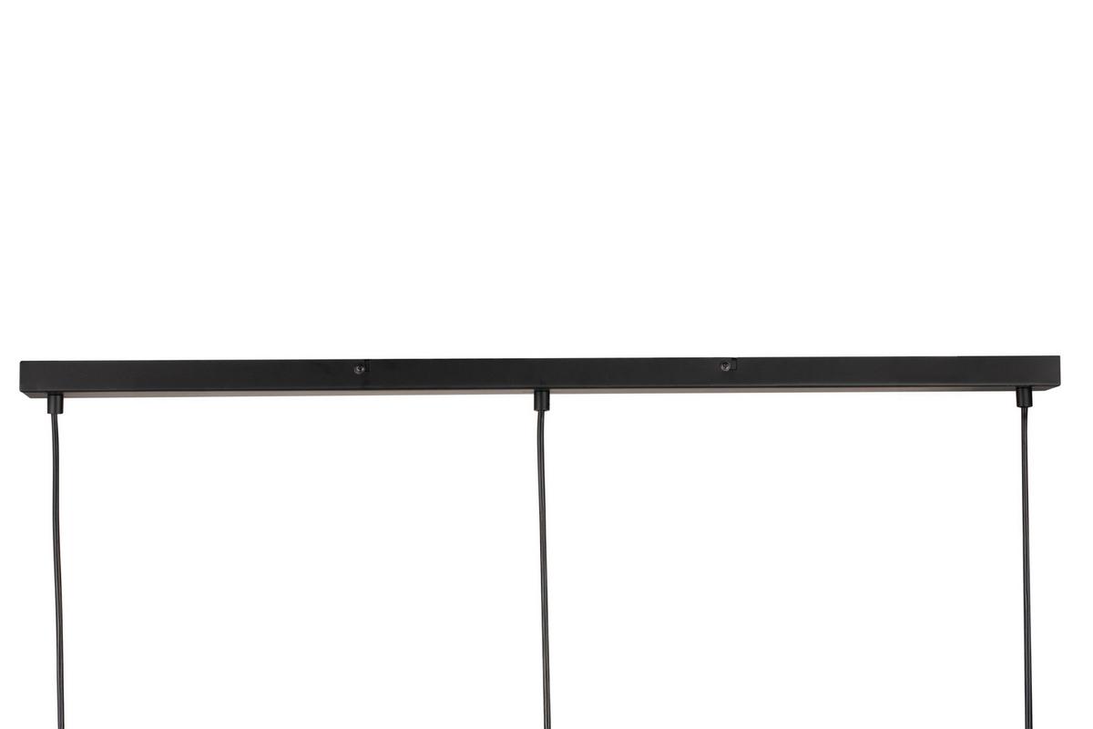 LAMPA WISZĄCA LED MILA *SBN* - czarny, Design, metal/szkło (103/23/150cm) - Novel