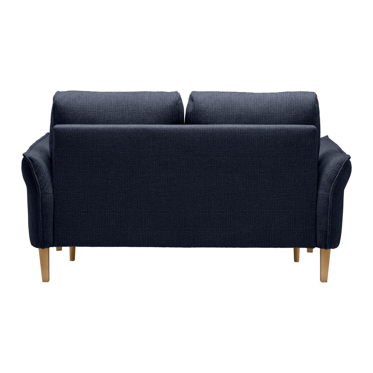 CANAPEA CU 2 LOCURI CUSTOM - crem/albastru închis, Modern, textil (150/85/92cm) - Mömax