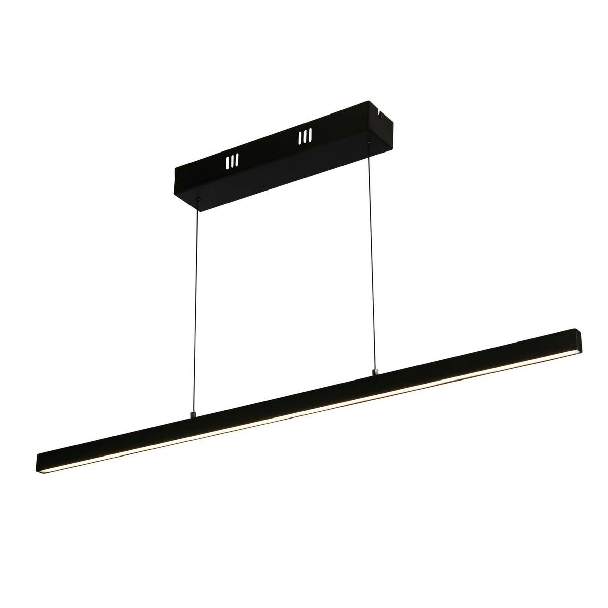 Led Függőlámpa 30228bk - fekete, Basics, fém (101/8/190cm)