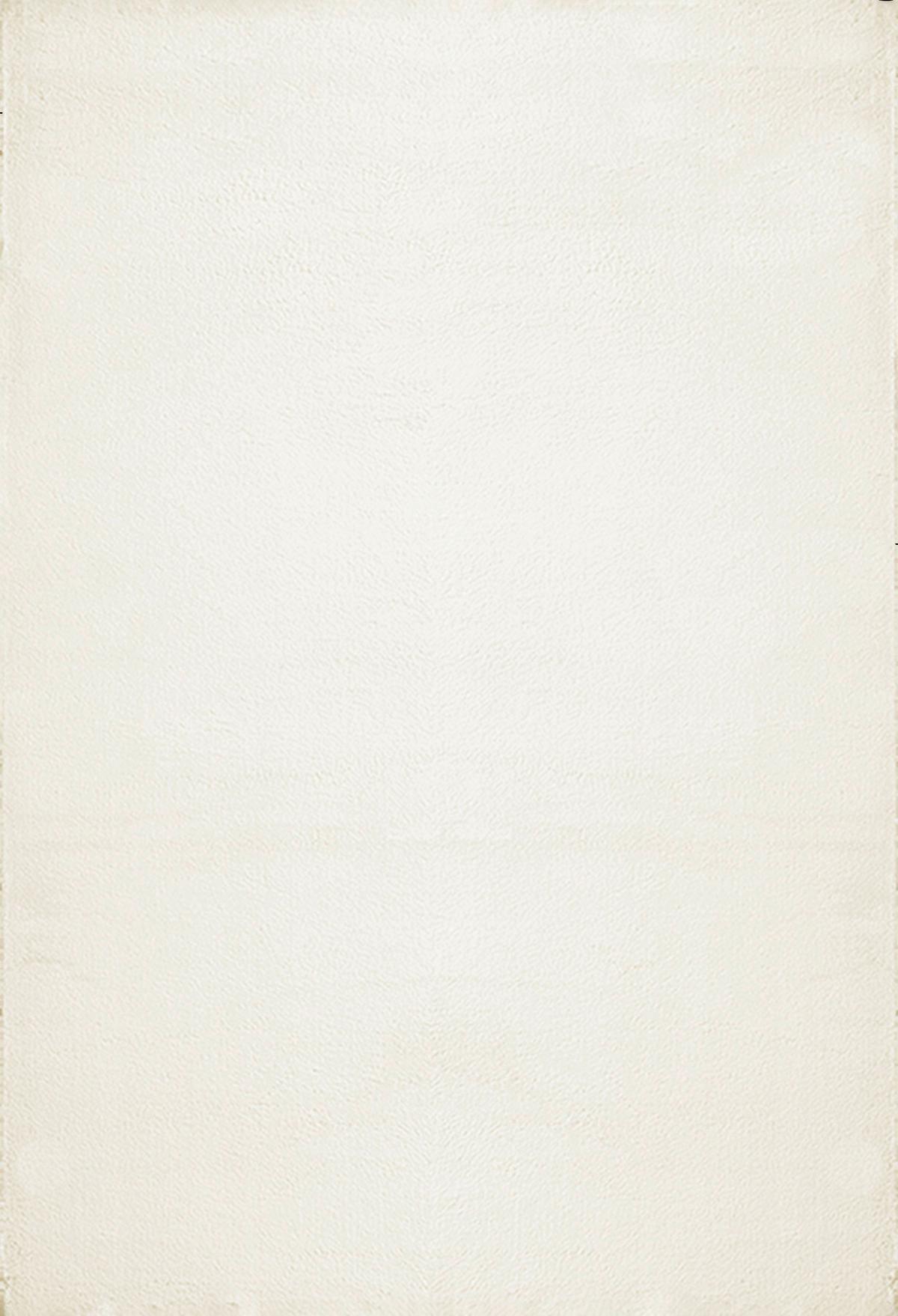 Fellteppich Loft Creme ca. 60x110cm - Creme, KONVENTIONELL, Textil (60/110cm)