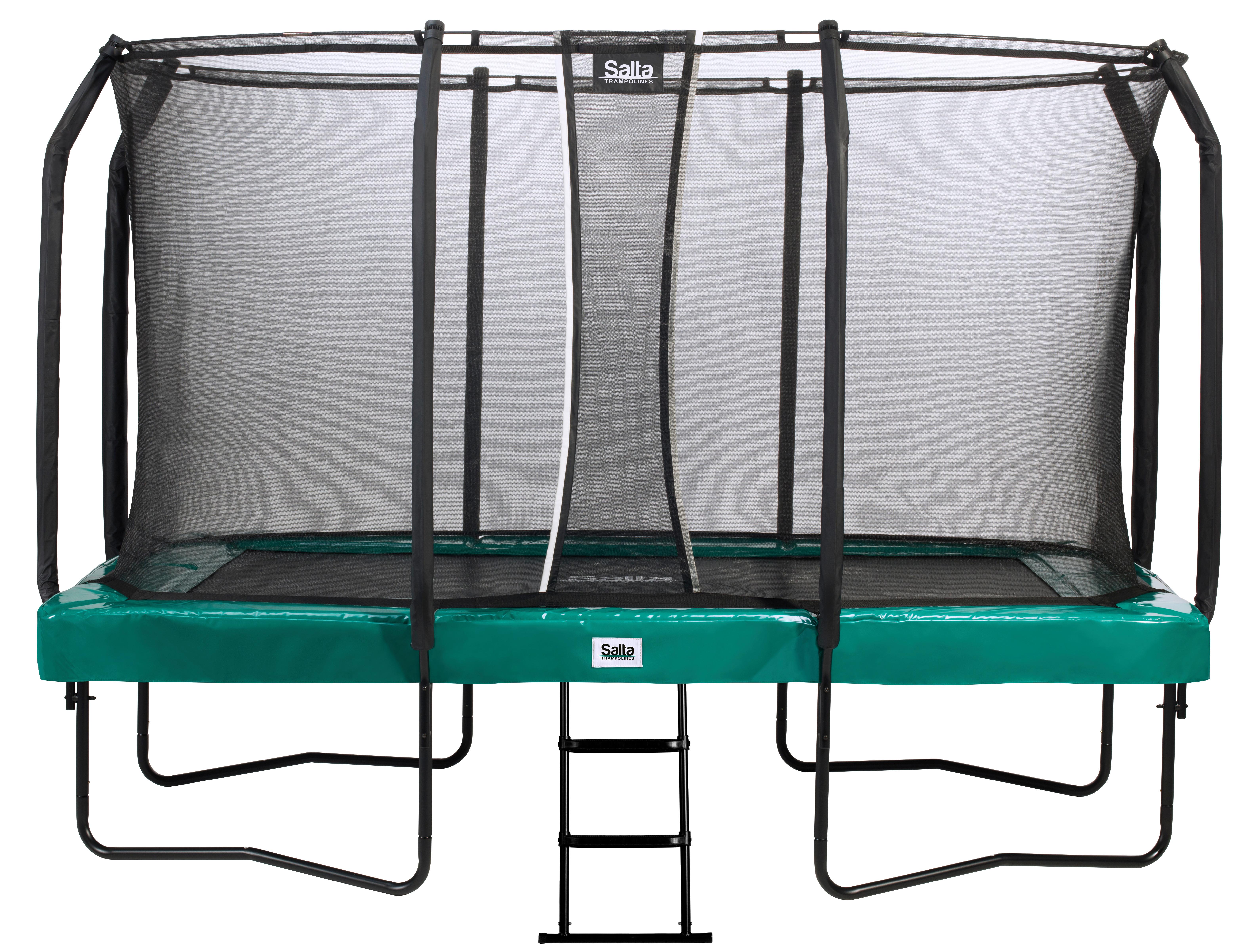 Trampolin Salta First Class ca. 214x366cm - Grün, KONVENTIONELL, Metall (214/366cm) - Salta