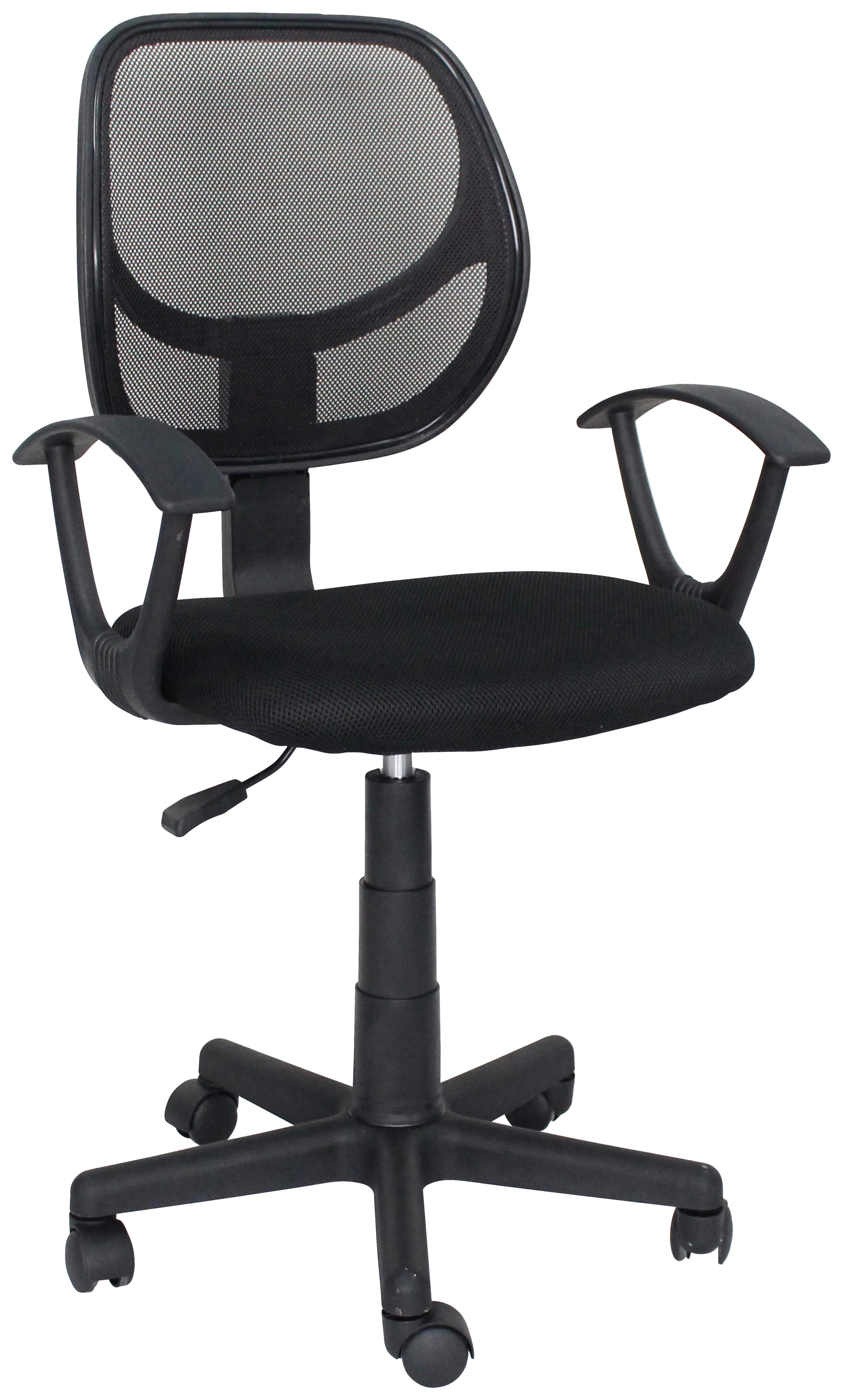 Forgószék Us 112 - fekete, műanyag (41,5/45,5/40-52cm) - ABL