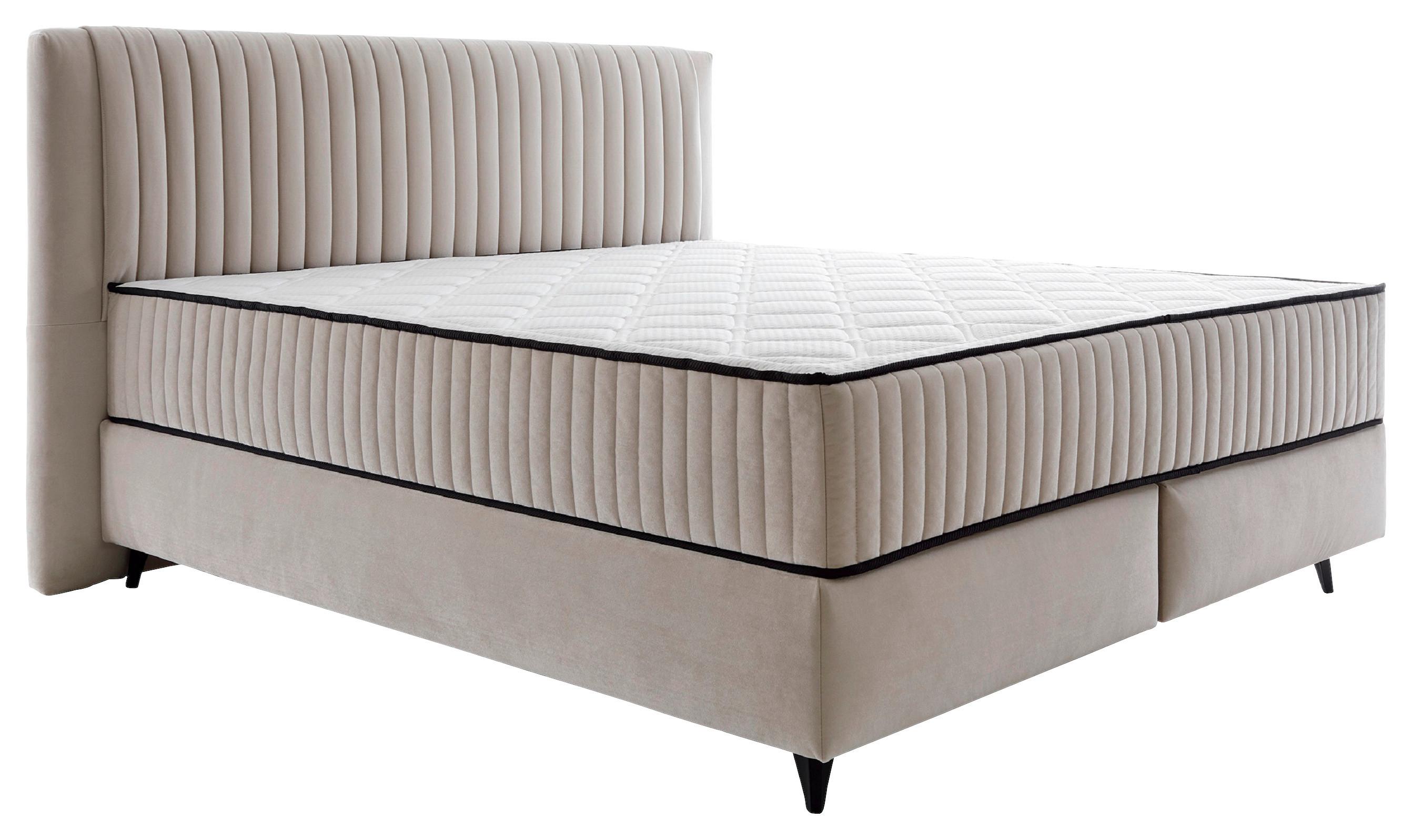 PAT BOX DREAM 120 - bej, Modern, lemn/textil (120/200cm) - Premium Living