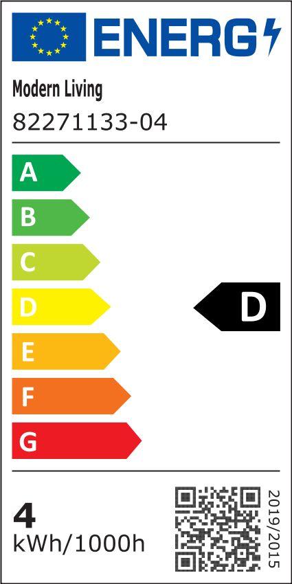 LED-Leuchtmittel Multi max. 4 Watt, 4 Stück - Klar, Glas - Modern Living