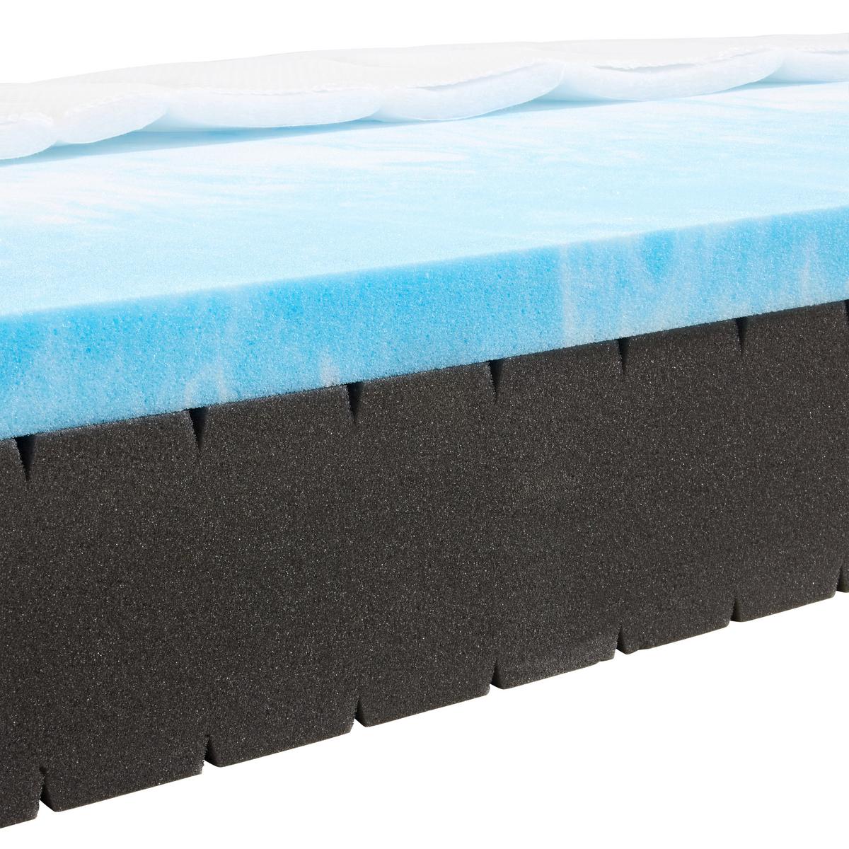 Matratze Nobi H3 ca. 90x200cm - Weiß, Textil (90/200cm) - Nadana