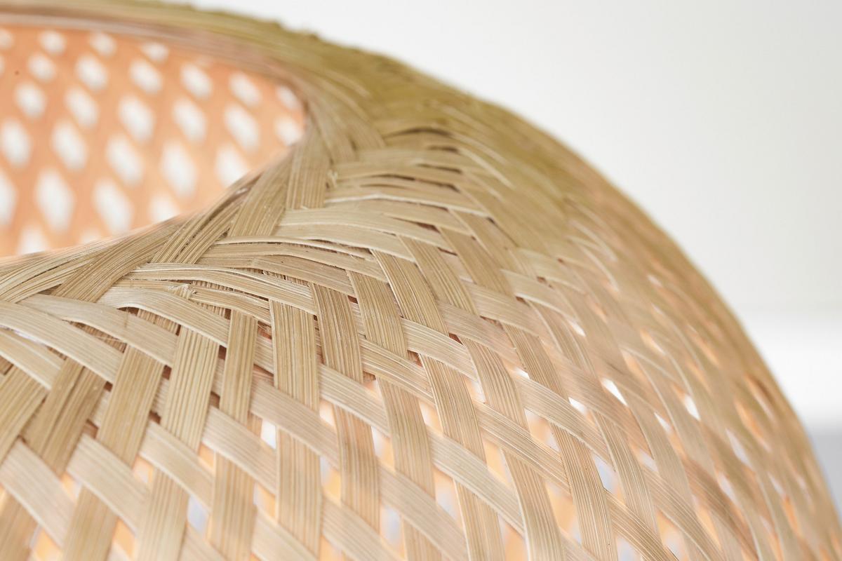 Namizna Svetilka Barbados, Bambus - naravne barve, Basics, naravni materiali (25/27cm) - Good & Mojo