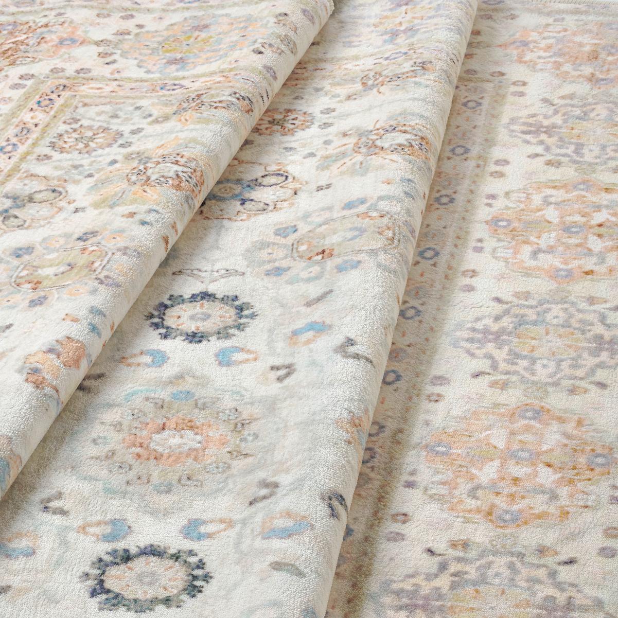 DYWAN VINTAGE JANE LIVING-CLASSIC8190 - jasnoróżowy/masa perłowa, Design, tkanina (80/150cm) - Lindorug