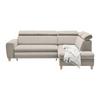 Kutna Garnitura Lugo - sivo-bež, Moderno, drvo/metal (266/98/205cm) - Modern Living