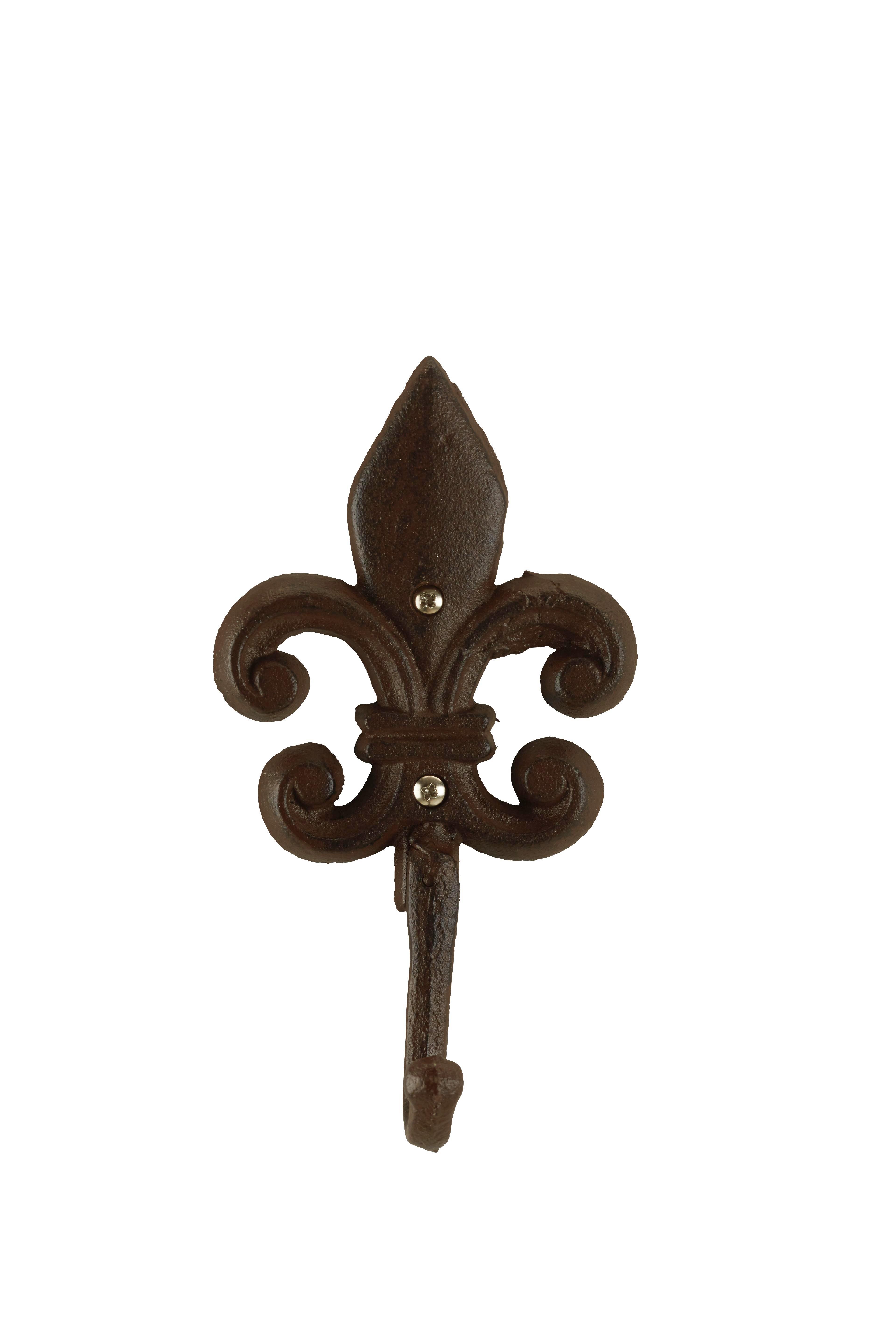 Haken Dunkelbraun - Dunkelbraun, Metall (10,5/19/5cm) - Mömax modern living