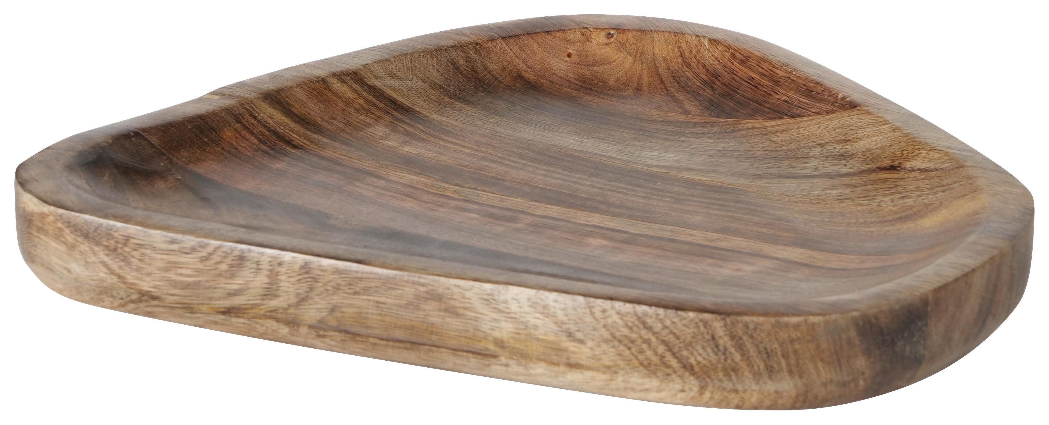Dekoschale Lamira aus Naturfarben - Naturfarben, MODERN, Holz (30/27/3cm) - Premium Living