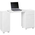 Íróasztal Laptop Office - modern (66-121/72/36,5cm)