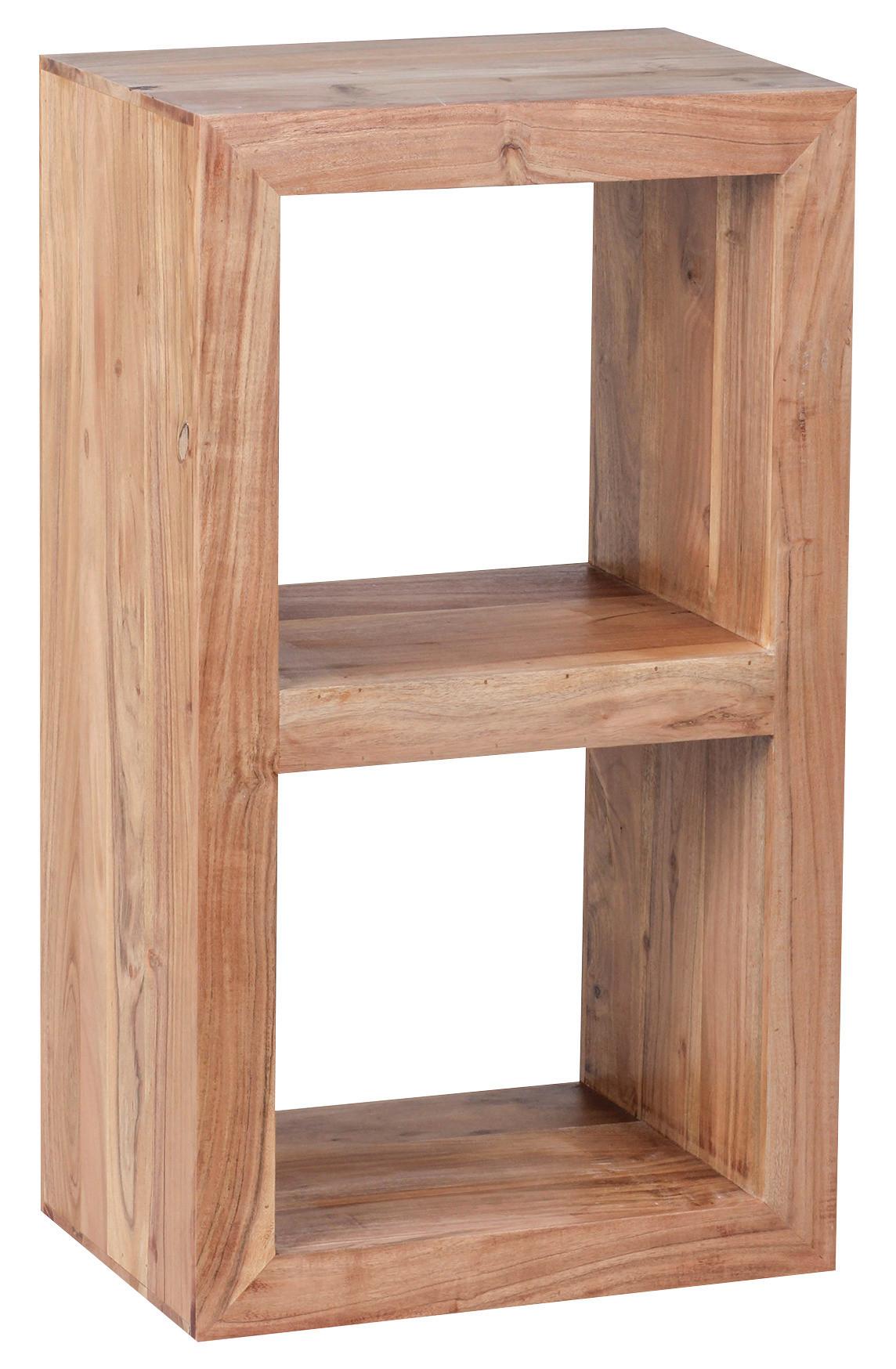 Standregal "Mumbai", aus Akazie - Akaziefarben, MODERN, Holz (50/88/35cm) - MID.YOU
