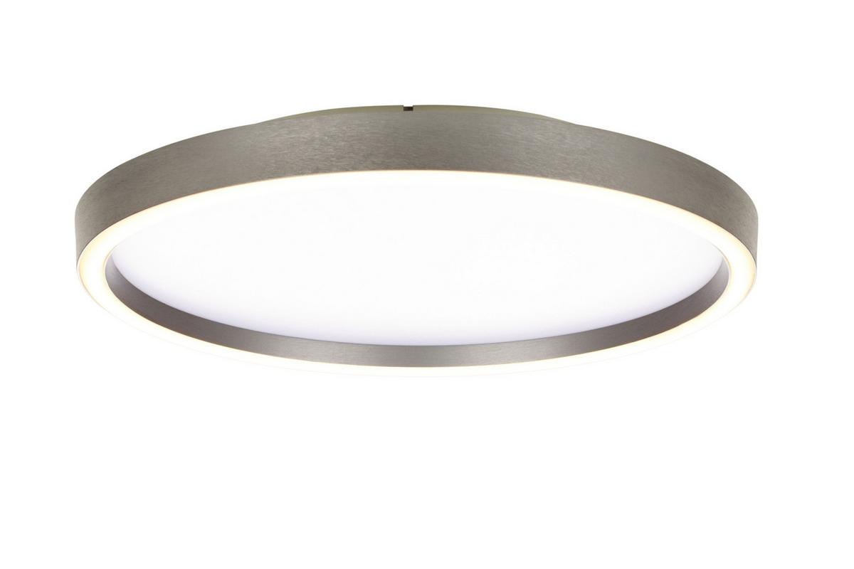 LAMPA SUFITOWA LED PHOENIX *SBN* - kolor aluminiowy, Basics, metal (39/5,5cm) - Novel