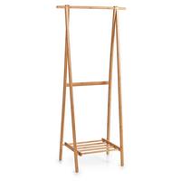 Kleiderständer Naturfarben - Naturfarben, Basics, Holz (73,5/44,5/159cm) - Zeller Present