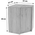 Komoda 4-you - hrast, umetna masa/leseni material (60,9/85,4/60,9cm) - Mömax modern living Komoda 4-you - hrast, umetna masa/leseni material (60,9/85,4/60,9cm) - Mömax modern living