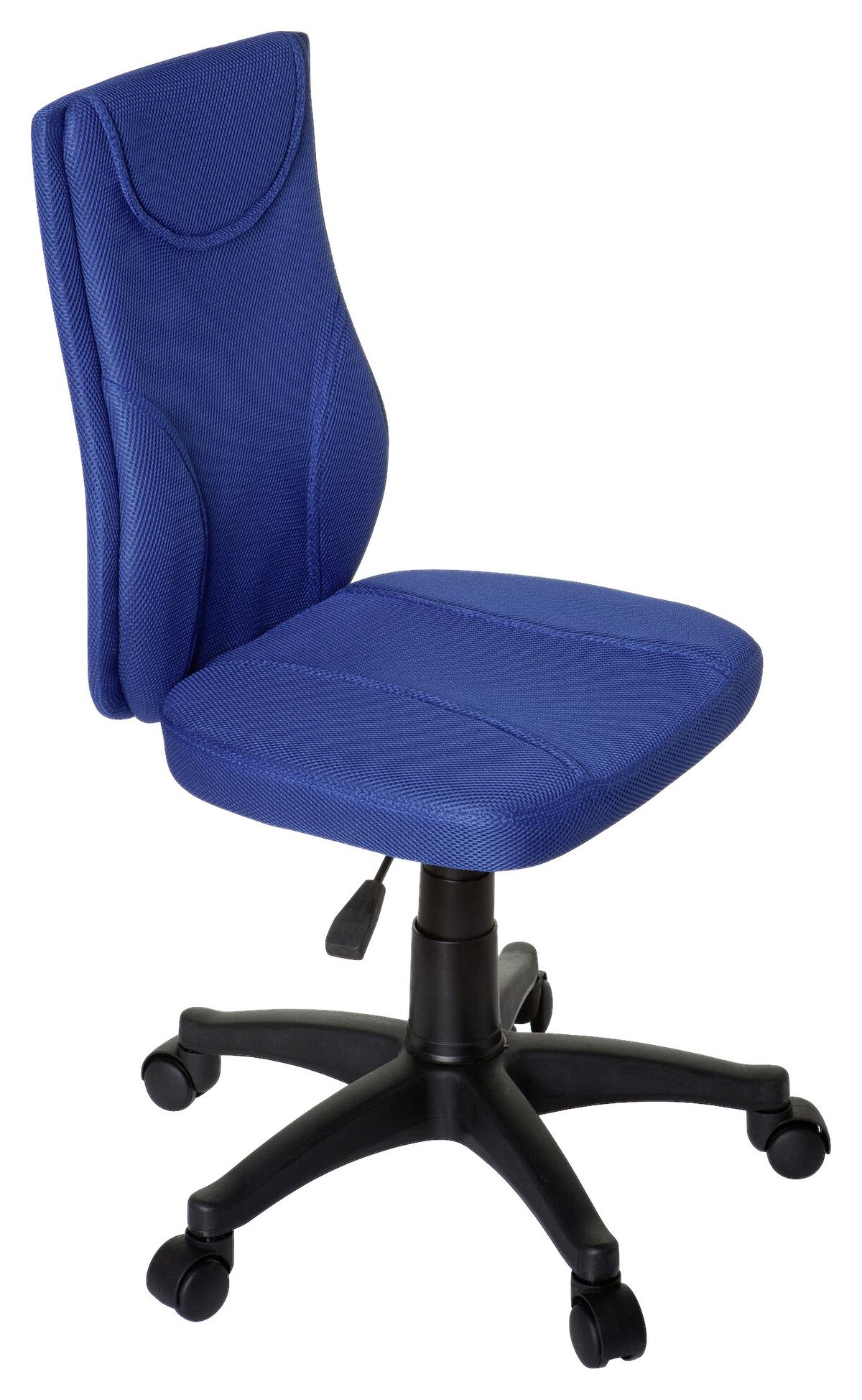 Mladinski Vrtljivi Stol Kiddy Base, Modra - modra, Basics, umetna masa (46/84-94/40cm) - MID.YOU