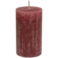 Stumpenkerze Lia in Rosa - Rosa, Modern (6,8/12cm) - Premium Living