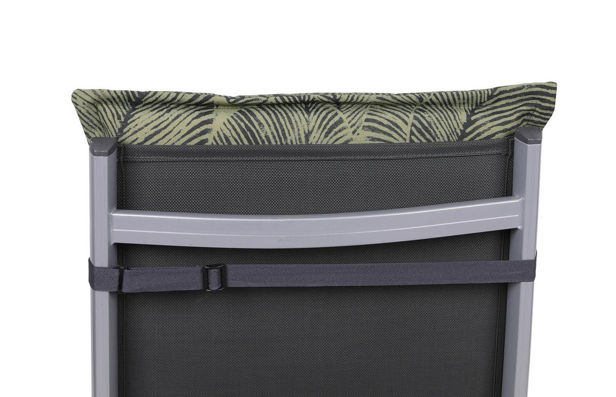 Sesselauflage 6-Teilig Grün - Grün, Basics, Textil (50/7/100cm)