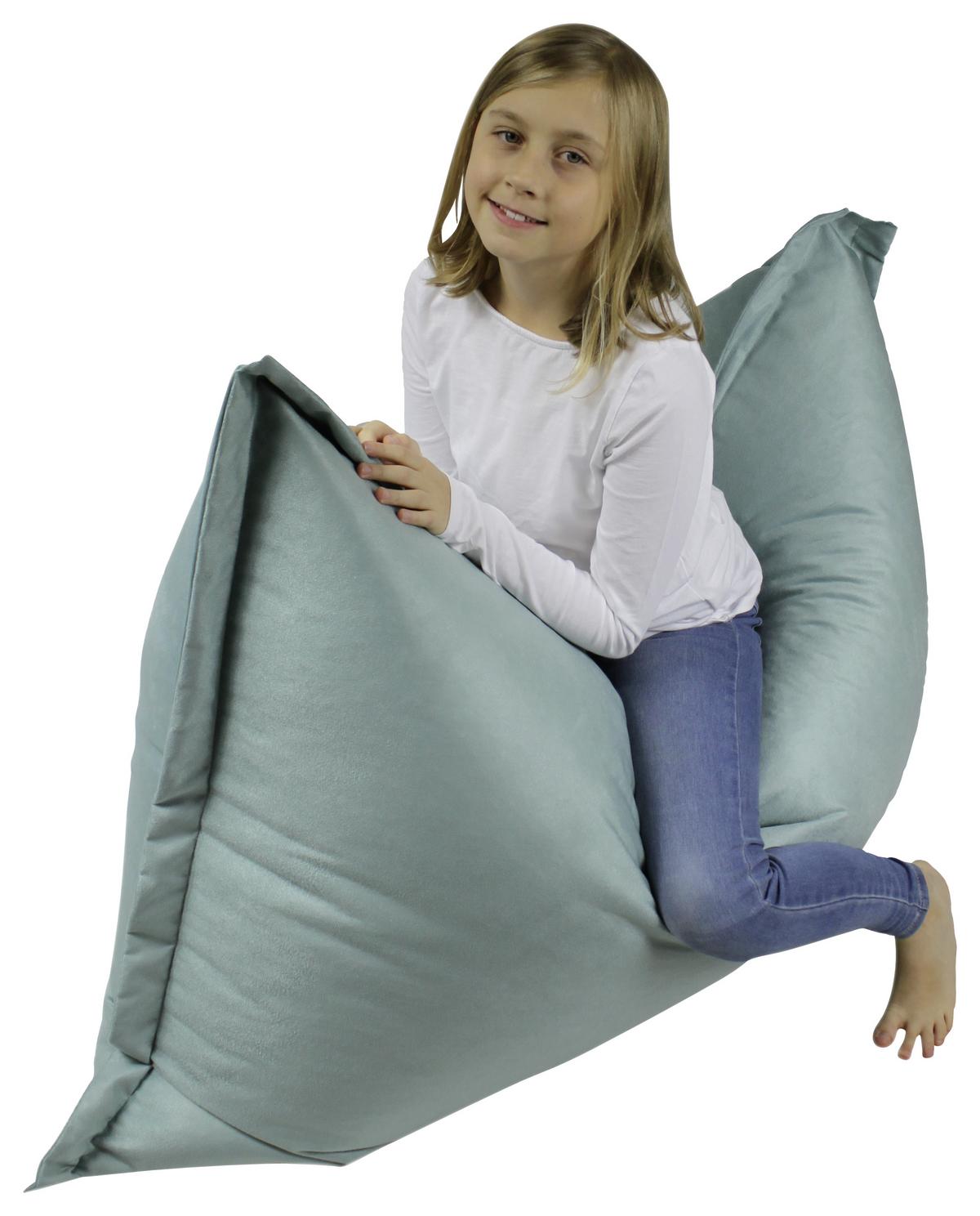 WOREK DO SIEDZENIA B52 - miętowy, Design, tkanina (140/100/30cm)