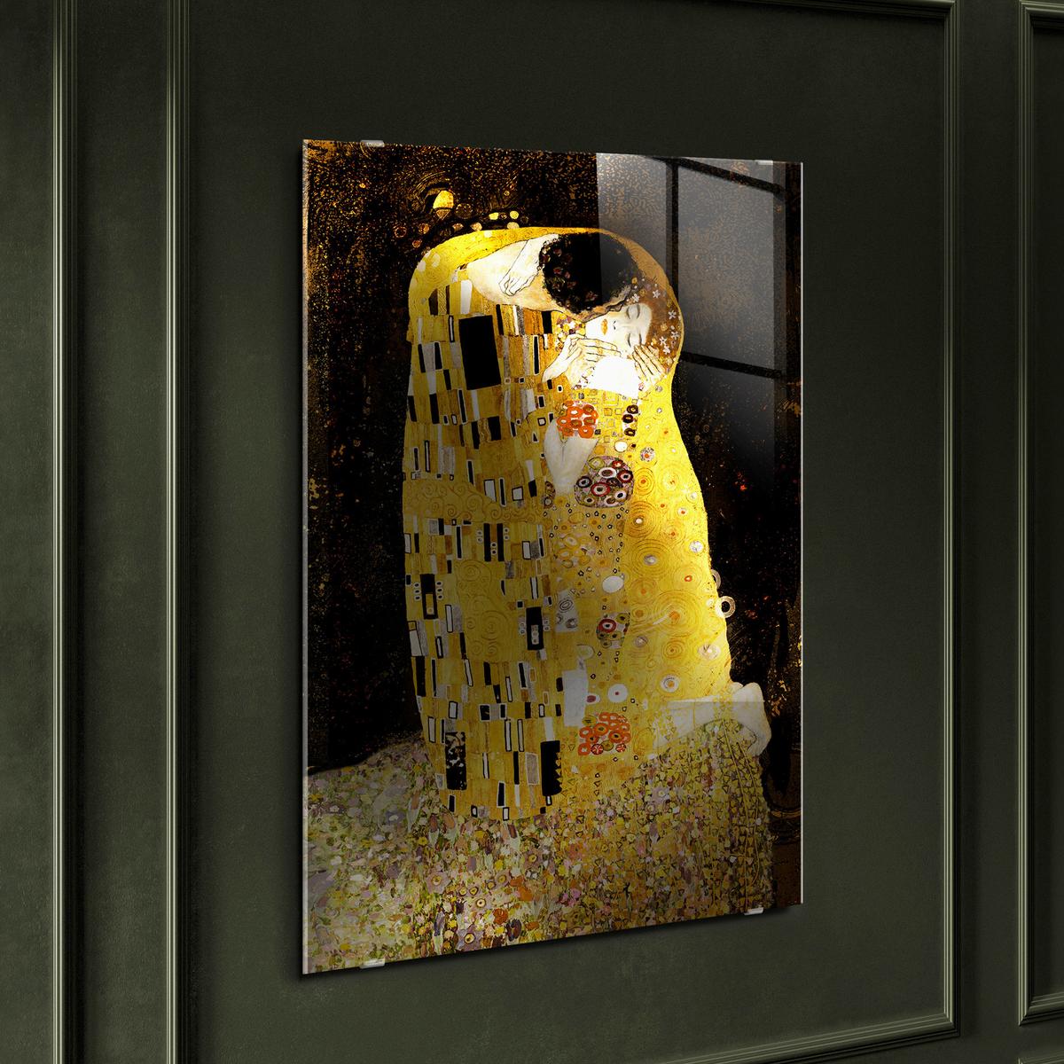 Glasbild Multicolor ca. 70x100cm - Multicolor, Basics, Glas/Papier (70/100cm)