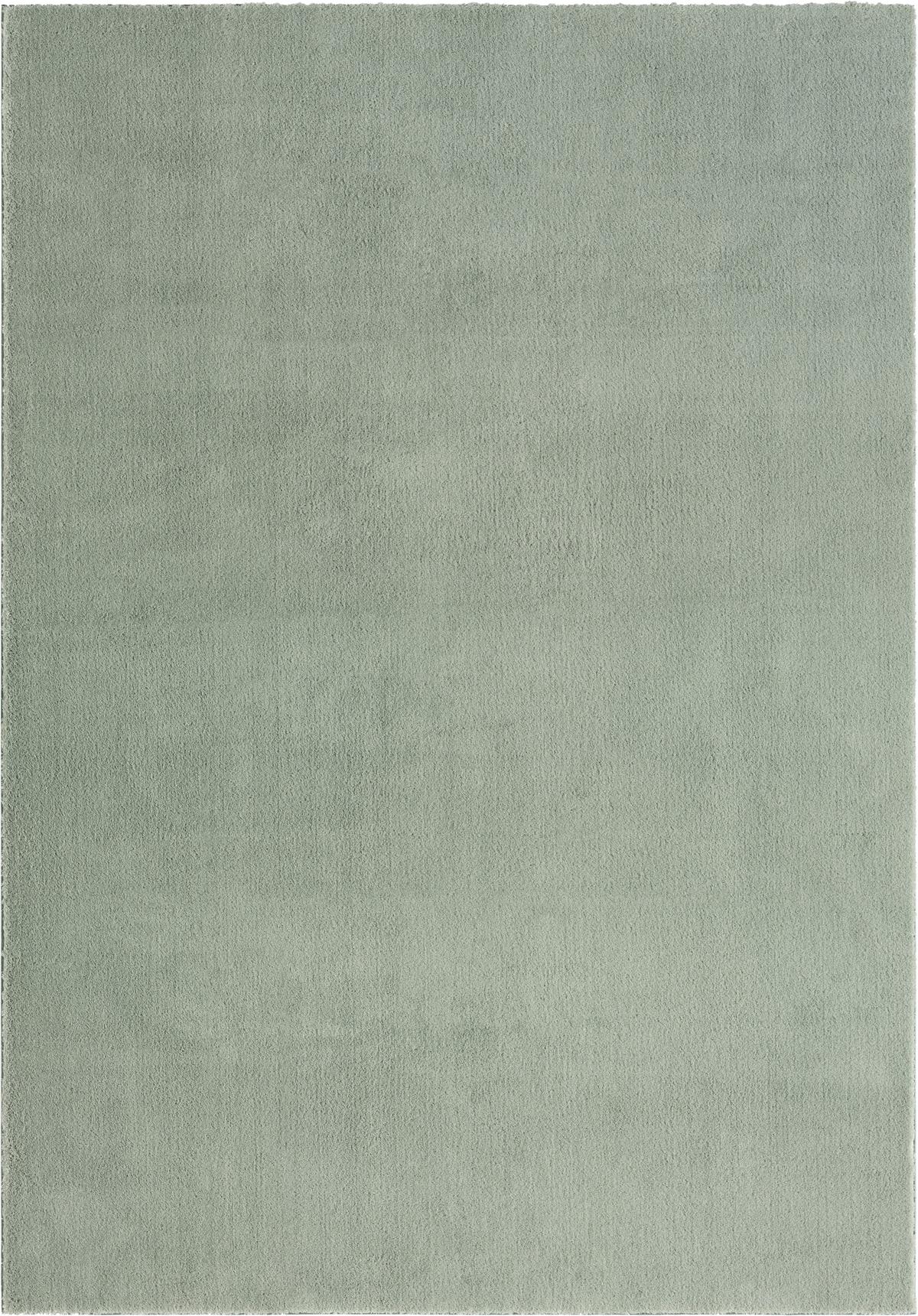 Fellteppich Loft Grün ca. 200x280cm - Grün, KONVENTIONELL, Textil (200/280cm)