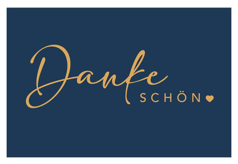 Klappkarte Kupfergold Multicolor - KONVENTIONELL, Papier (18/13cm)