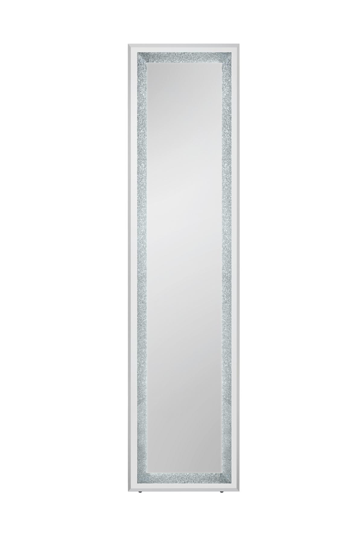 Standspiegel Hermine Glitzer LED ca. 40x160cm - LIFESTYLE, Glas/Holzwerkstoff (40/160cm) - Mömax