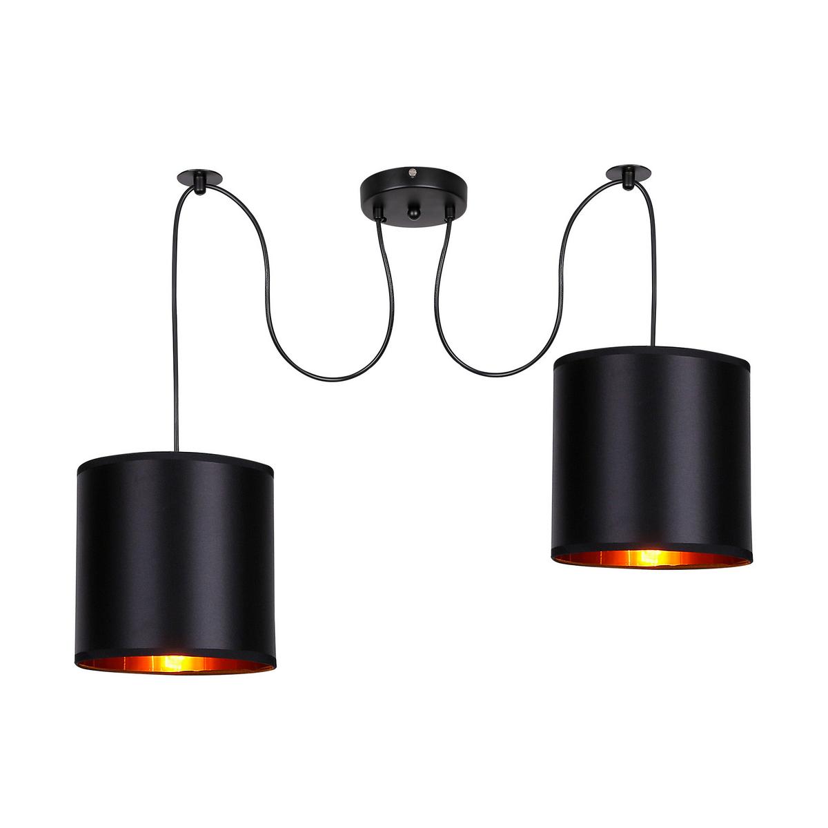 Viseća Svjetiljka Candida - crna, Design, metal/plastika (0/0/0cm)