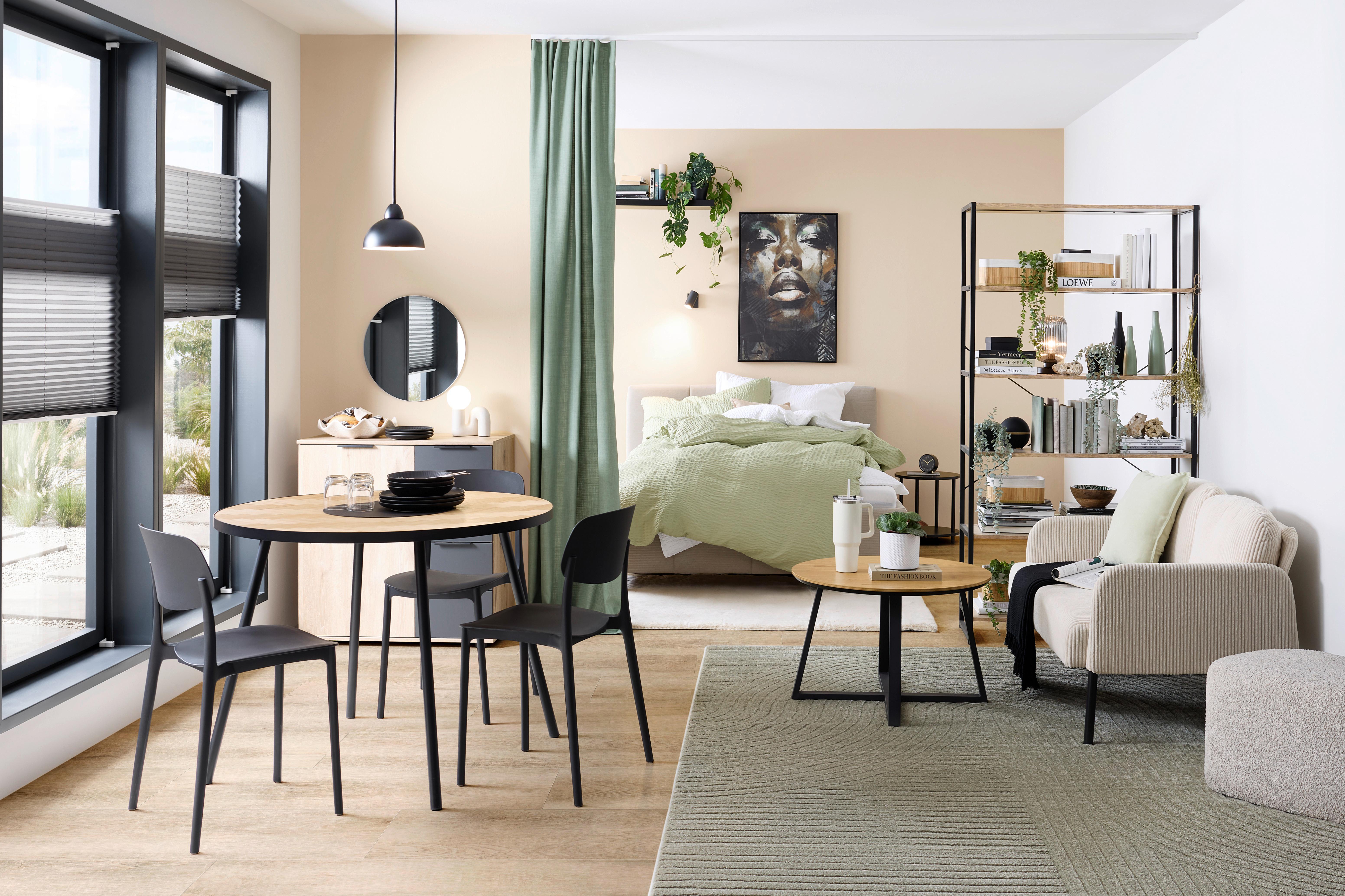 VÄVD MATTA ELIO 1 - grön, Klassisk, textil (80/150cm) - Mömax
