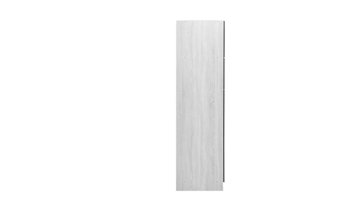 Küchenblock ECONOMY 310 Grau/Eiche B: ca. 310 cm - Eichefarben/Grau, Basics, Holzwerkstoff (310cm) - Respekta