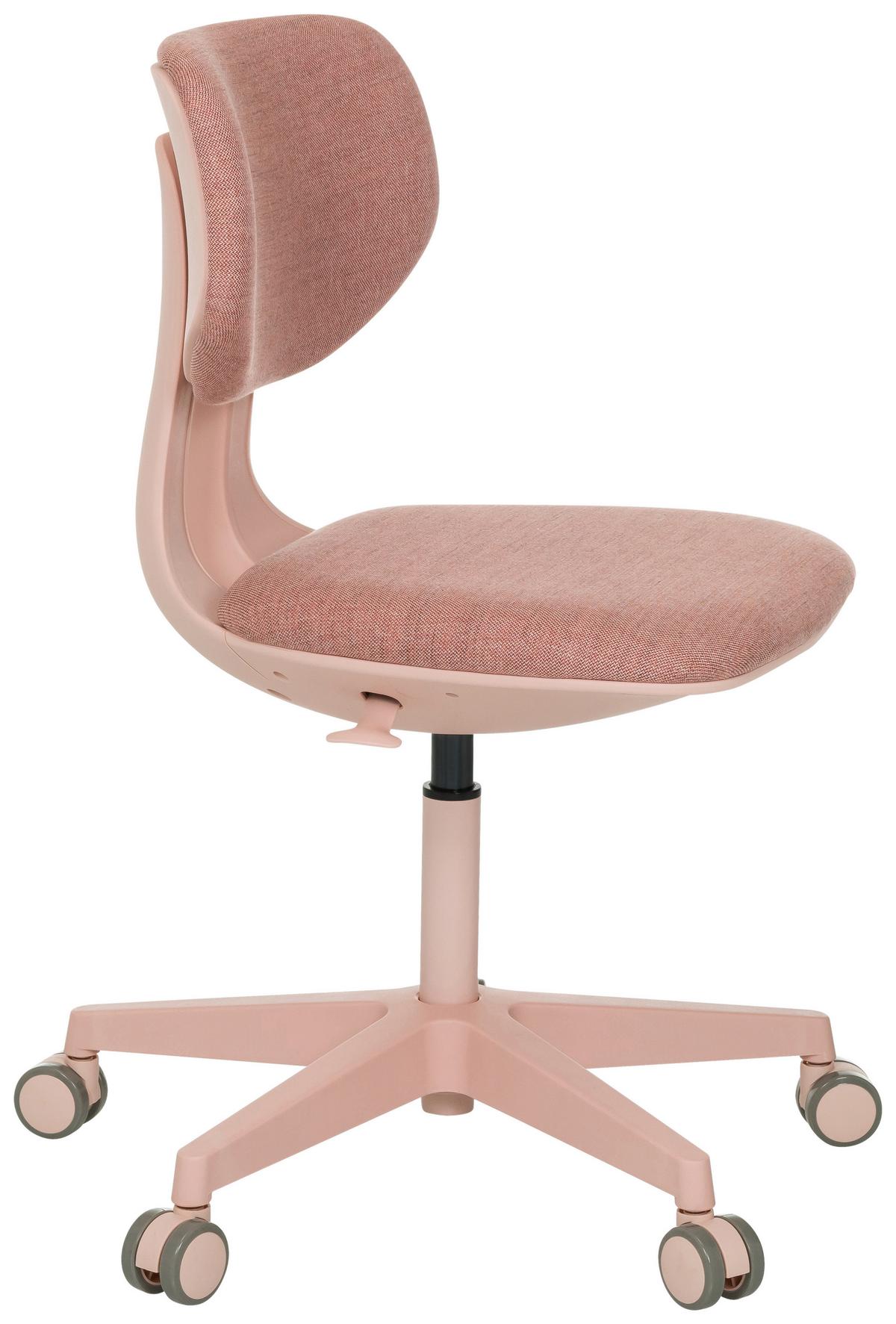 Otroški Vrtljivi Stol Kid Colore, Roza - roza, Moderno, umetna masa/tekstil (51/72- 87/51cm) - MID.YOU