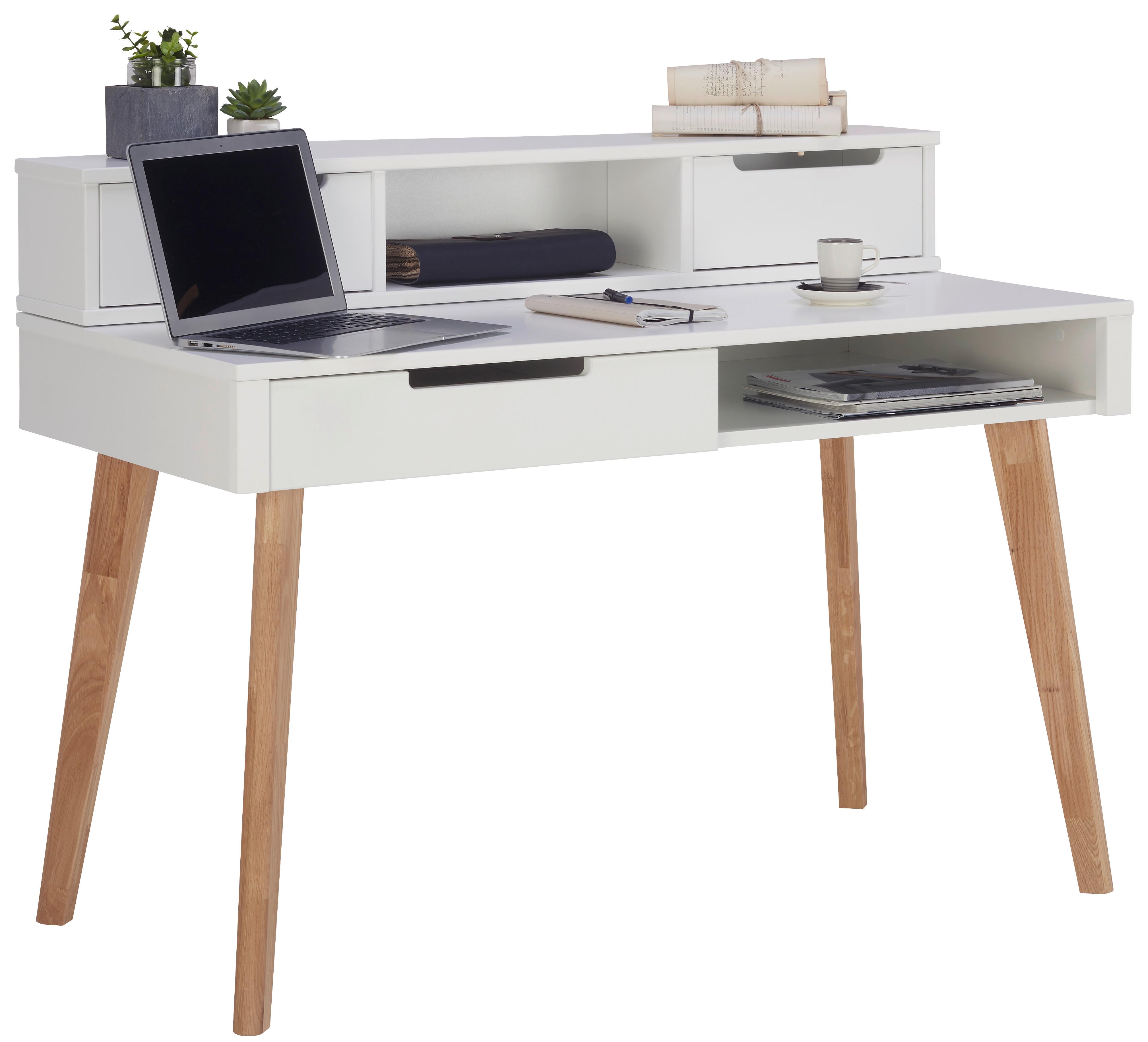 NADSTAWKA NA REGAŁ SCANDIC - biały, Design, materiał drewnopochodny (120/18/20cm) - Stylife