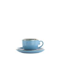 Espressotasse mit Untertasse Capri Blau - Blau, MODERN, Keramik - Mömax